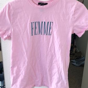 Pink Femme T shirt